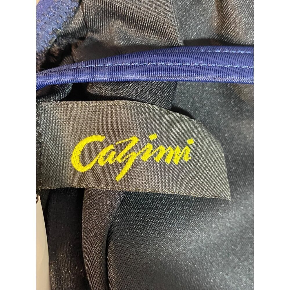 Cazimi Navy Blue Swim Suit Tankini Top Women’s Size Medium NWOT - Picture 4 of 8